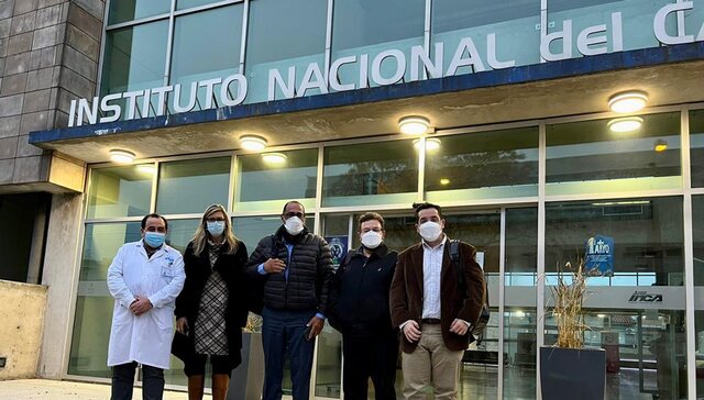 imagen de Visita en el INCA de Tomadores de Decisiones del Ministerio de Salud de El Salvador