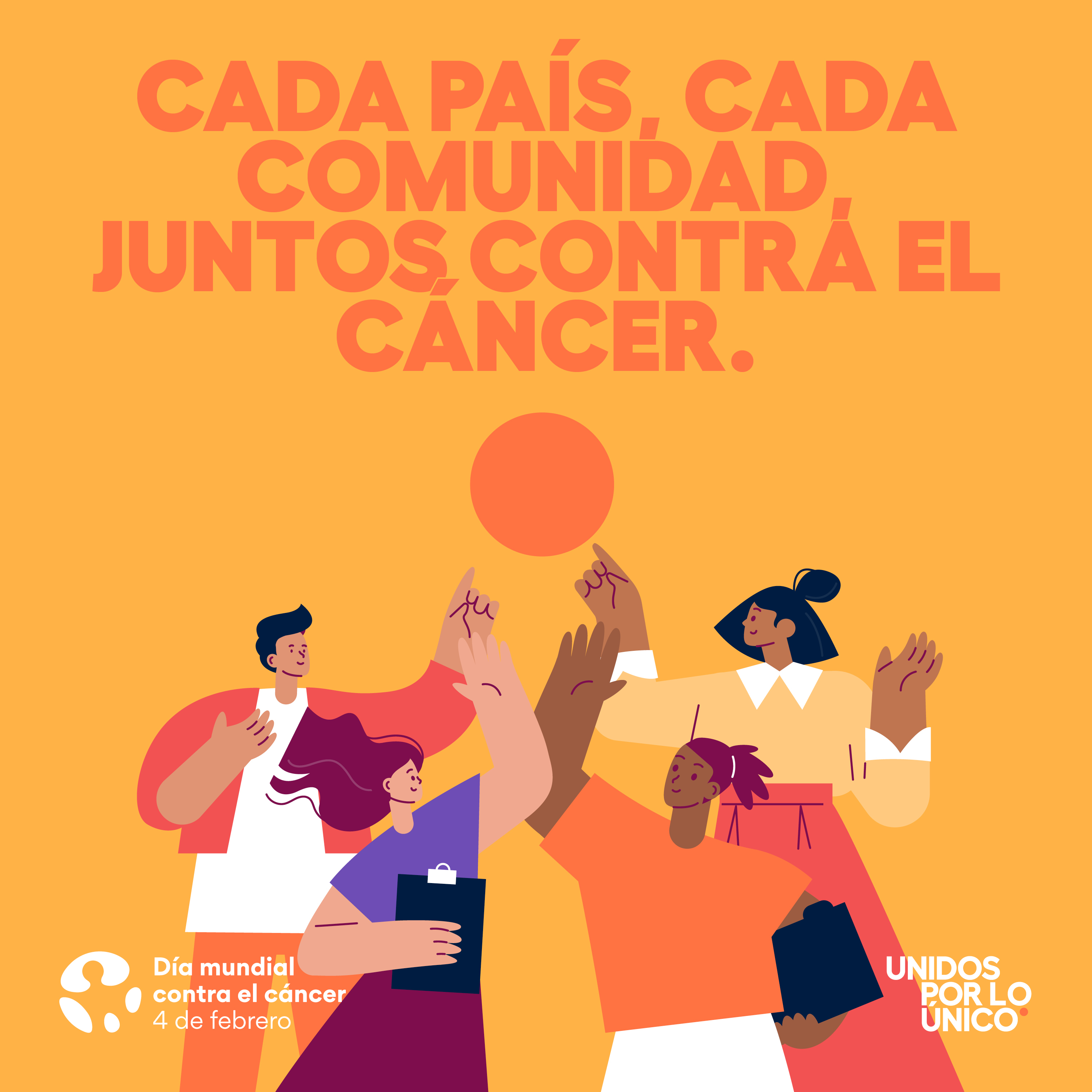 4 de febrero 2025 - Día mundial contra el cáncer